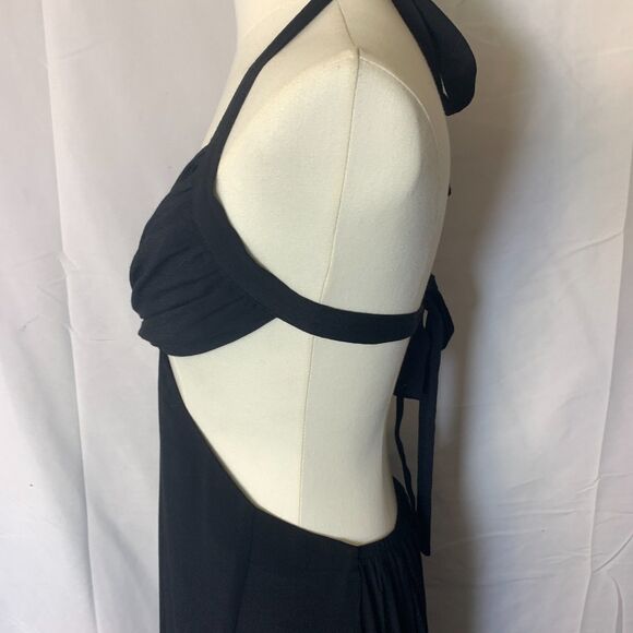 BabyBoo Serinity Black Cut Out Maxi Dress Size M NWT - Picture 8 of 11